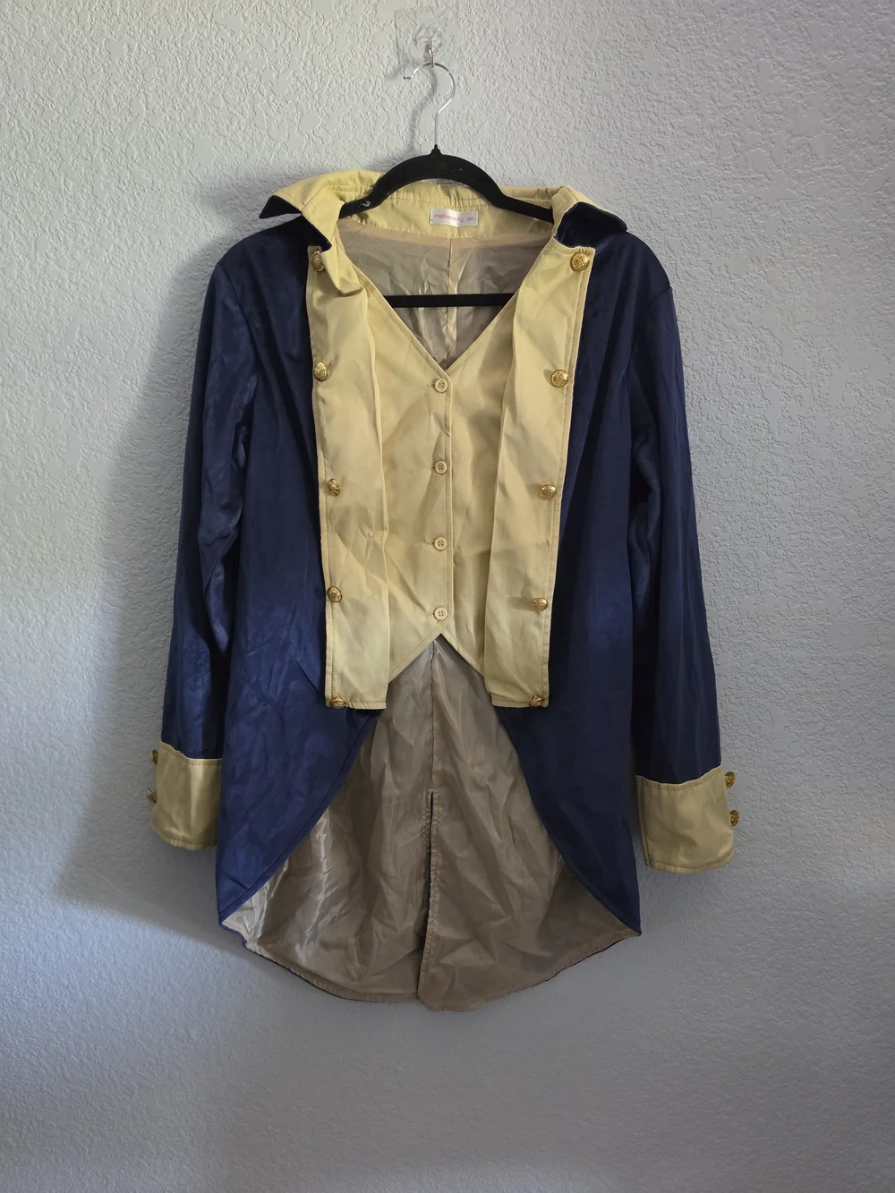 Washington Costume Boys Hamilton American Colonial Uniform with Wig